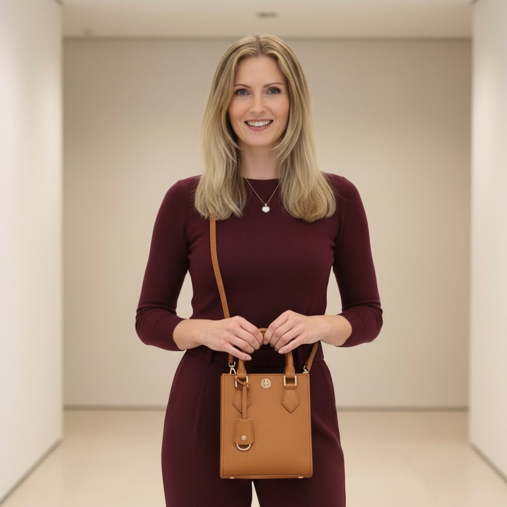 Tas van leer met initialen (limited edition)