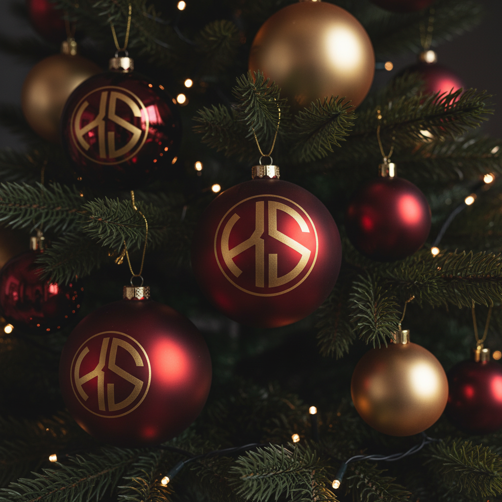 Dark Elegant K-Studio Christmas Close-up