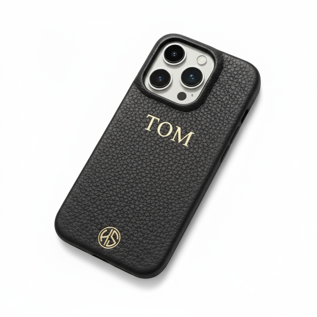 Black phonecase with Tom