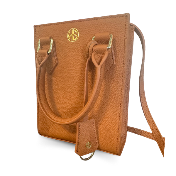 Tas van leer met initialen (limited edition)