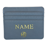 Cardholder Vegan Leather with name or initials