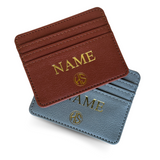 Cardholder Vegan Leather with name or initials