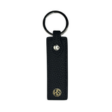 Our Flagship leather keychain with initials