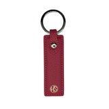 Our Flagship leather keychain with initials