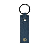 Our Flagship leather keychain with initials