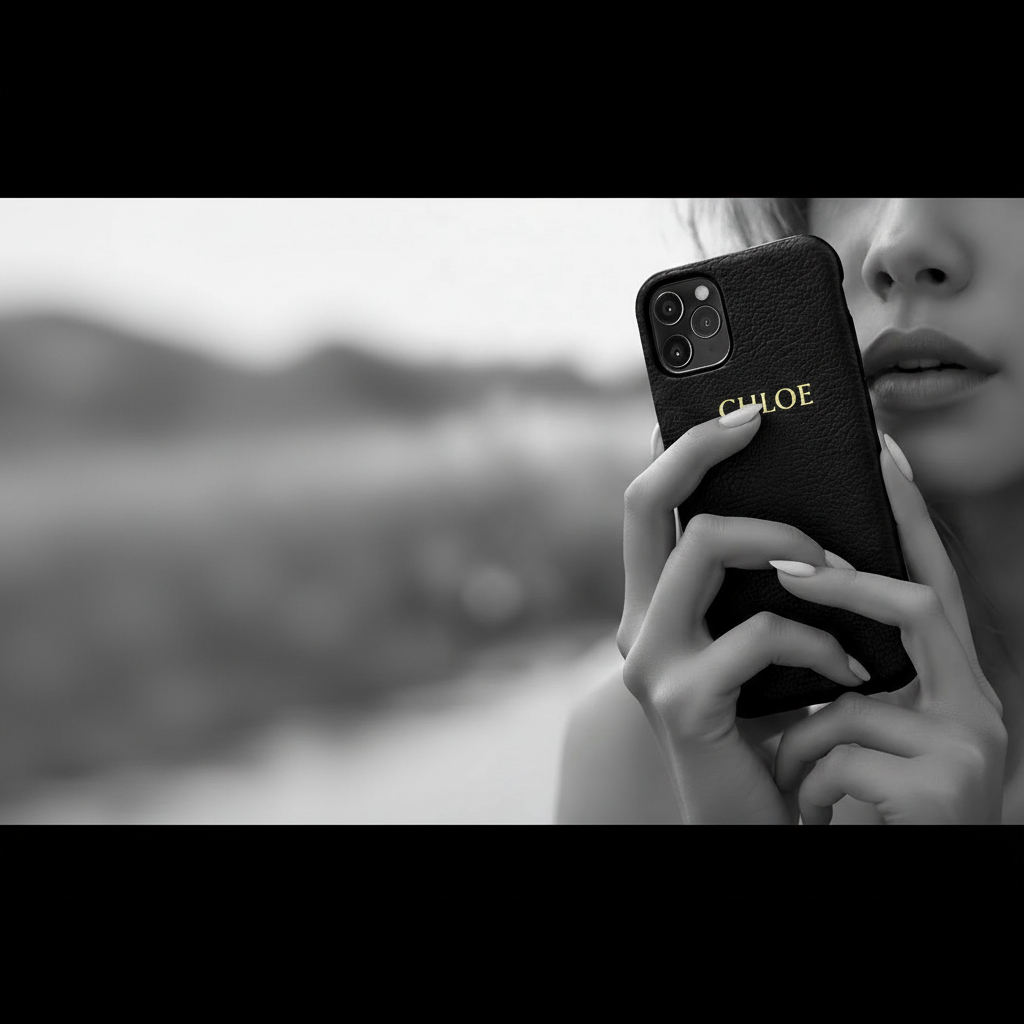 CHLOE personalized phone case wide banner